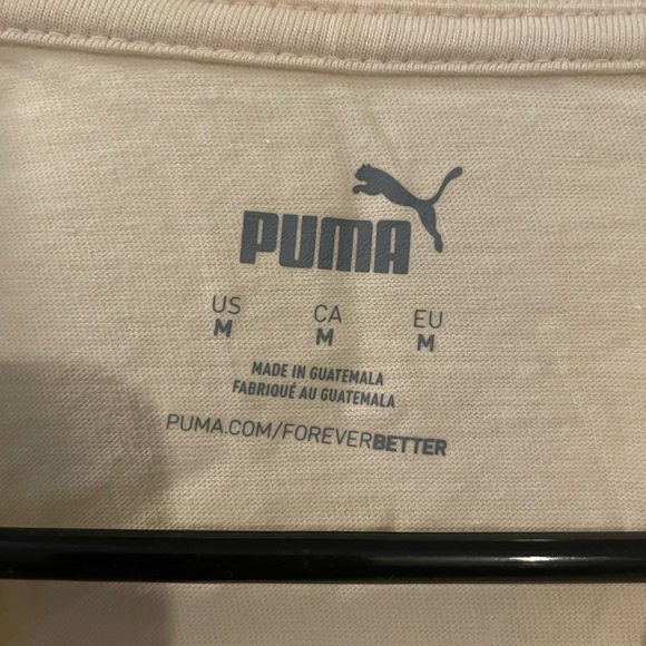 Puma Beige Tee - Picture 2 of 2